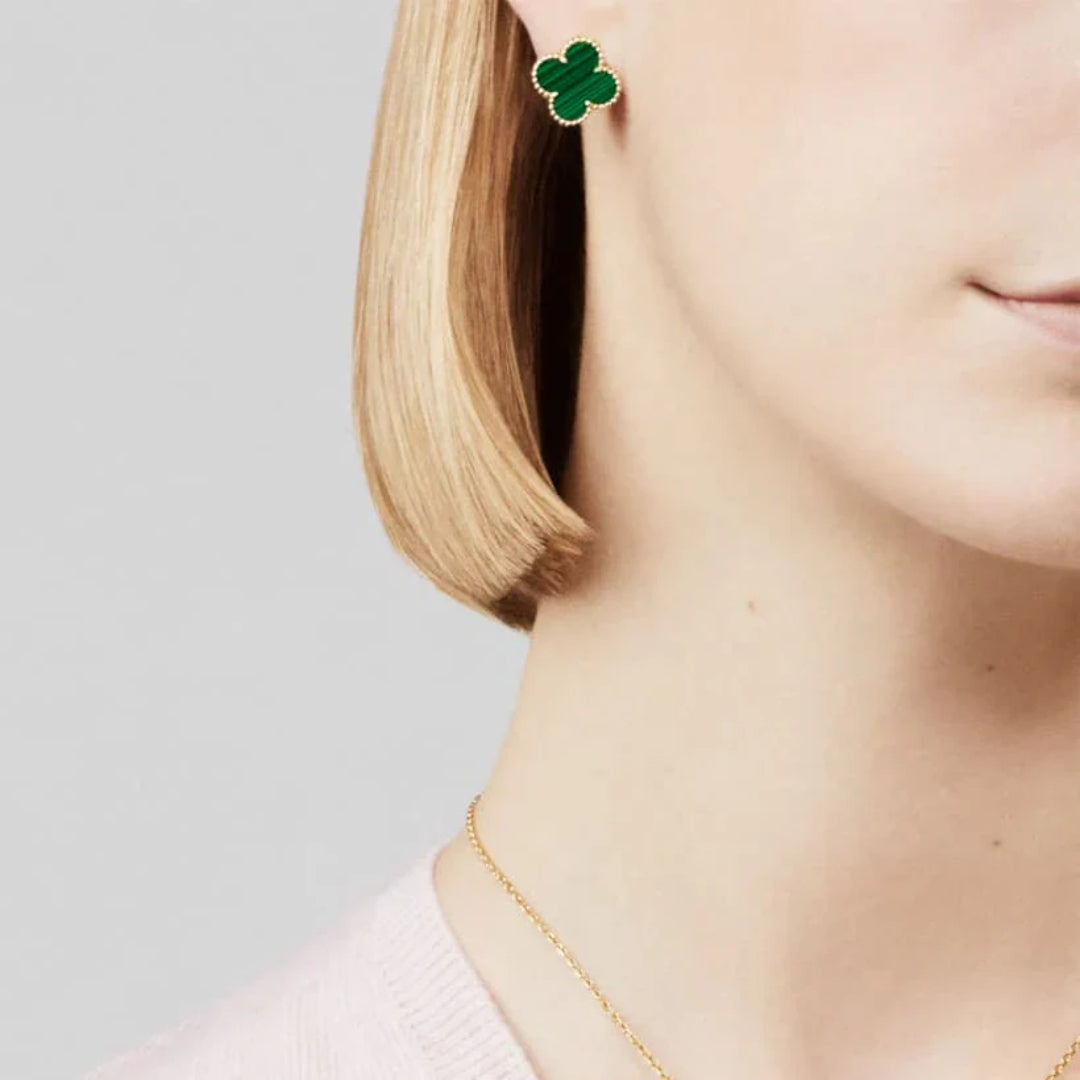 CLOVER | Pendientes Verdes