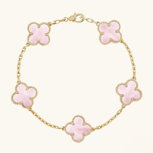 CLOVER | Pulsera Rosa