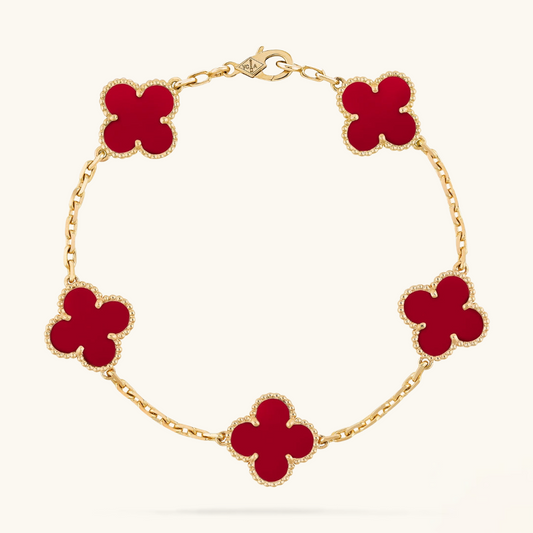 CLOVER | Pulsera Roja