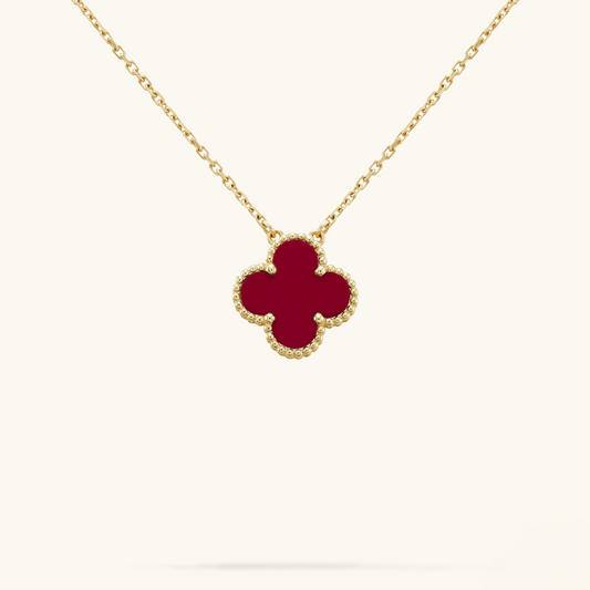 CLOVER | Collar Rojo