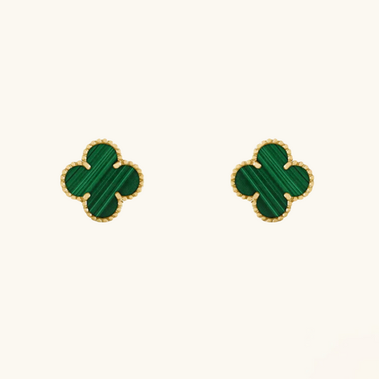 CLOVER | Pendientes Verdes