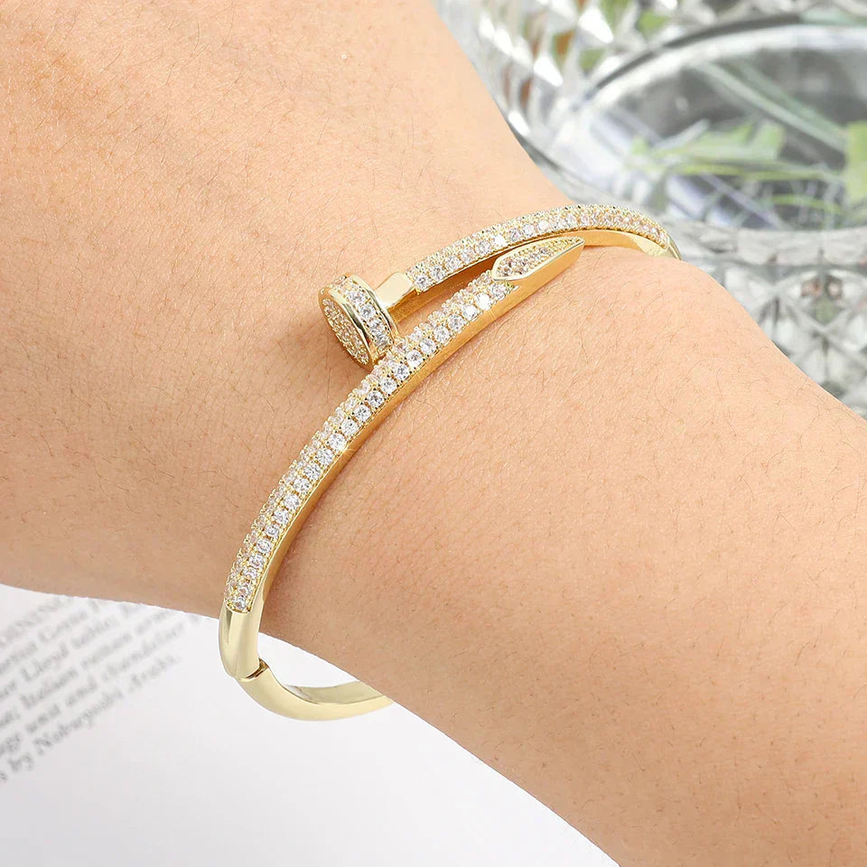 SPIKE | Pulsera de Diamante Completo