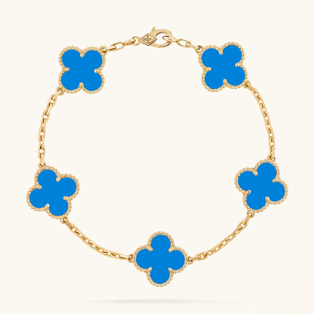 CLOVER | Pulsera Azul