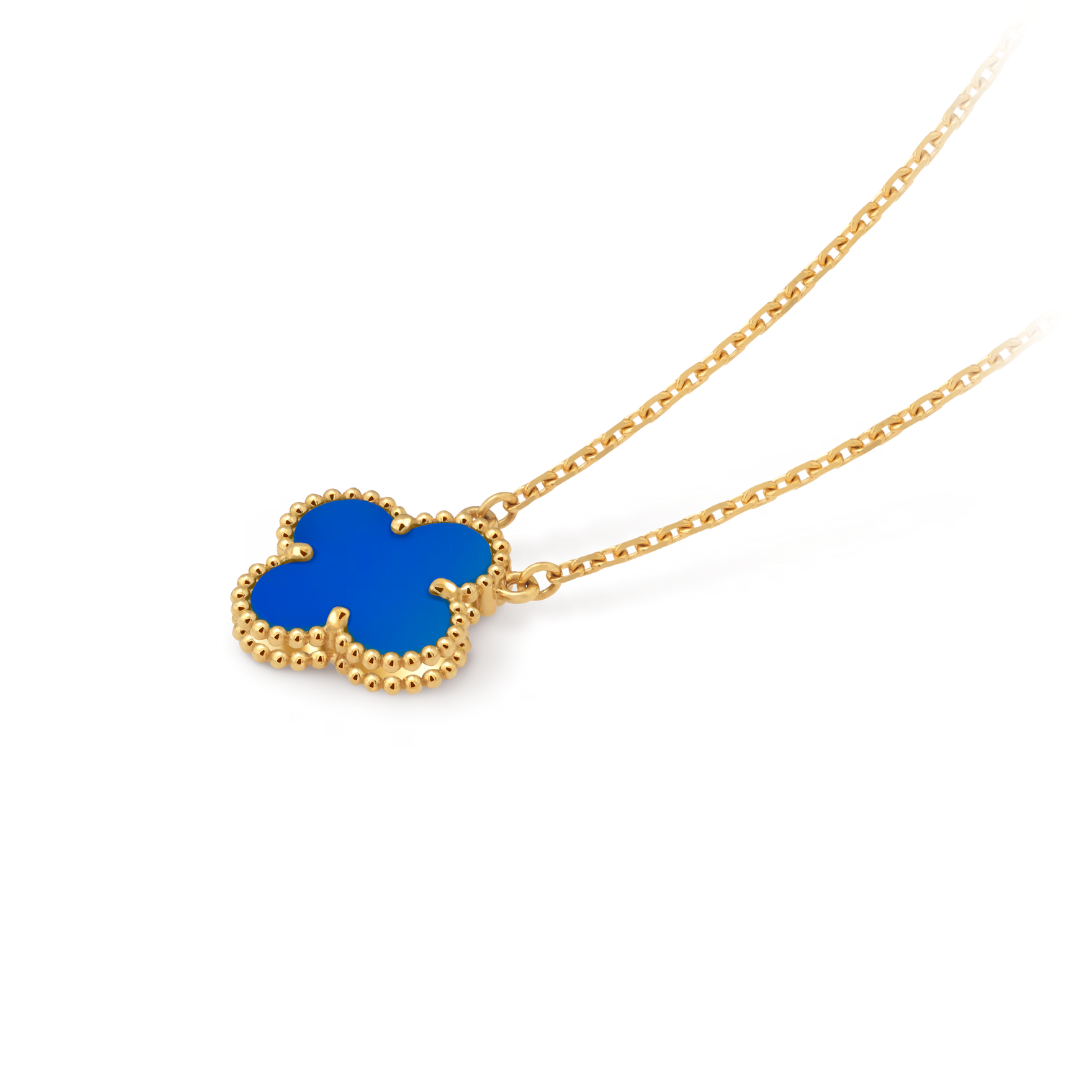 CLOVER | Collar Azul