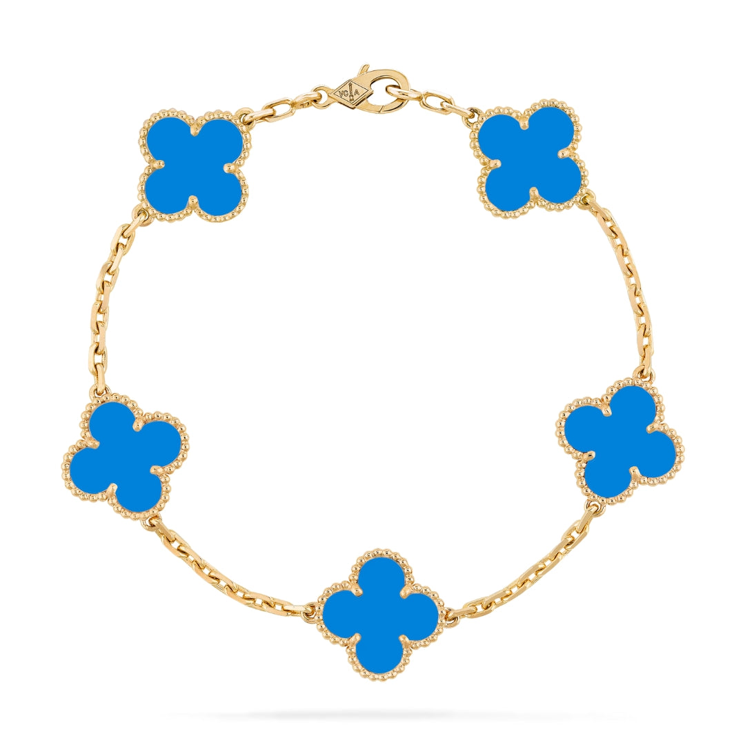 CLOVER | Pulsera Azul