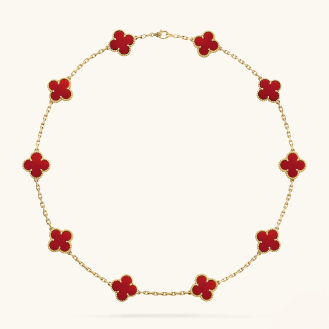CLOVER | Collar Rojo Motivador de 10