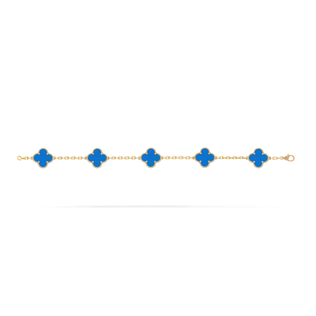 CLOVER | Pulsera Azul