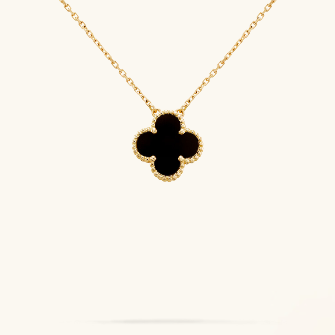 CLOVER | Collar Negro