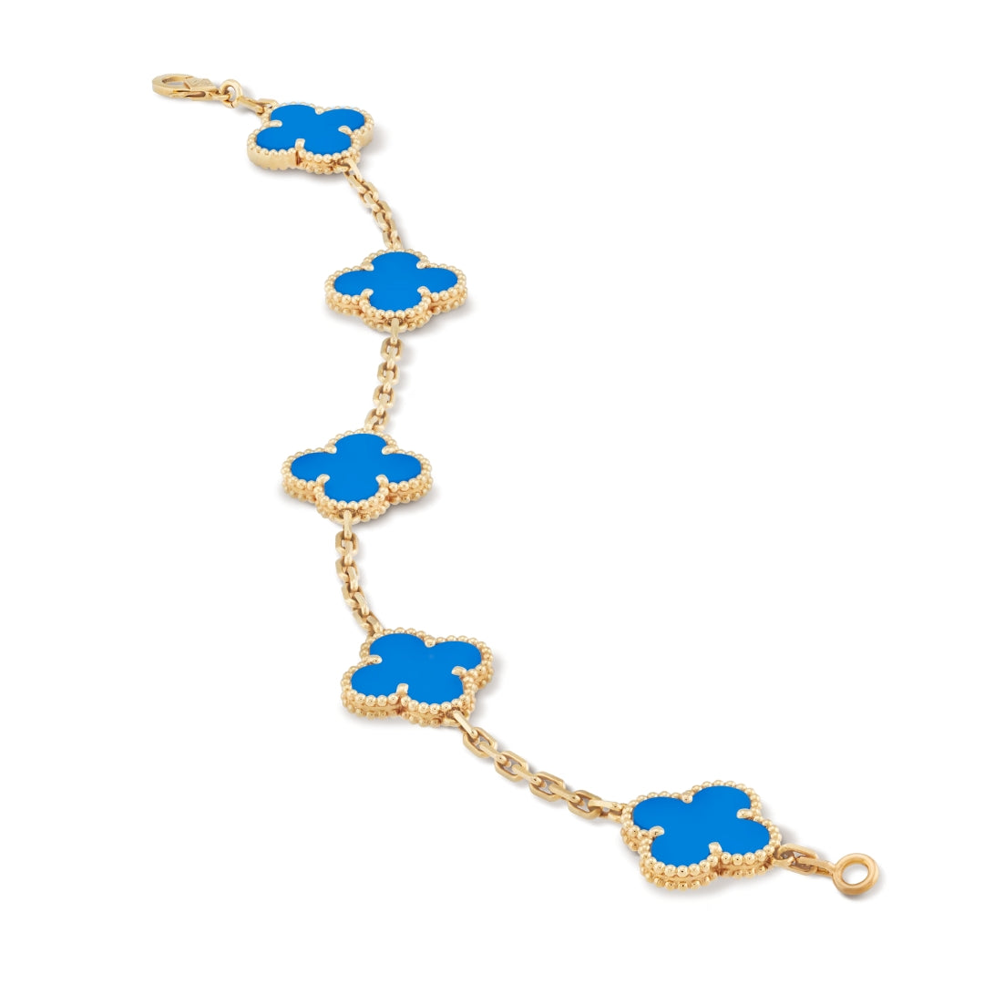 CLOVER | Pulsera Azul