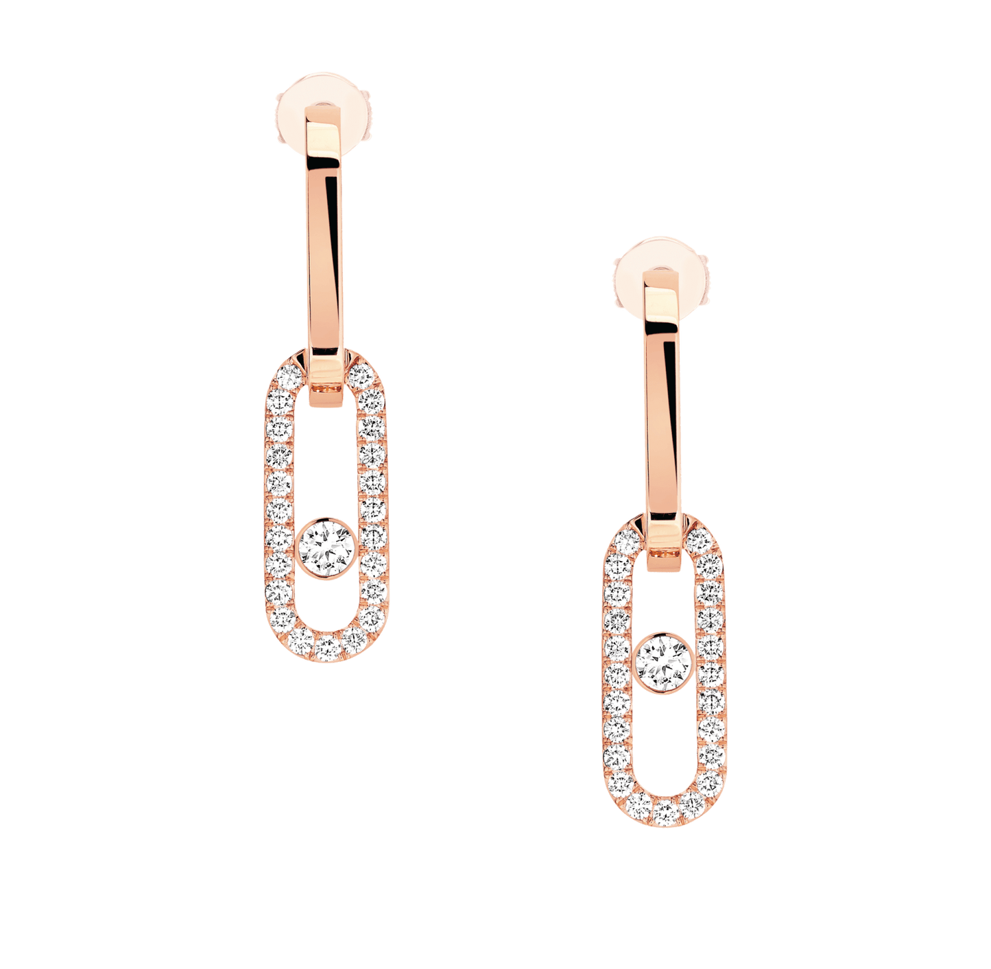 18K EKSKLUSIV | Pendientes Myla Dobbel Hoop