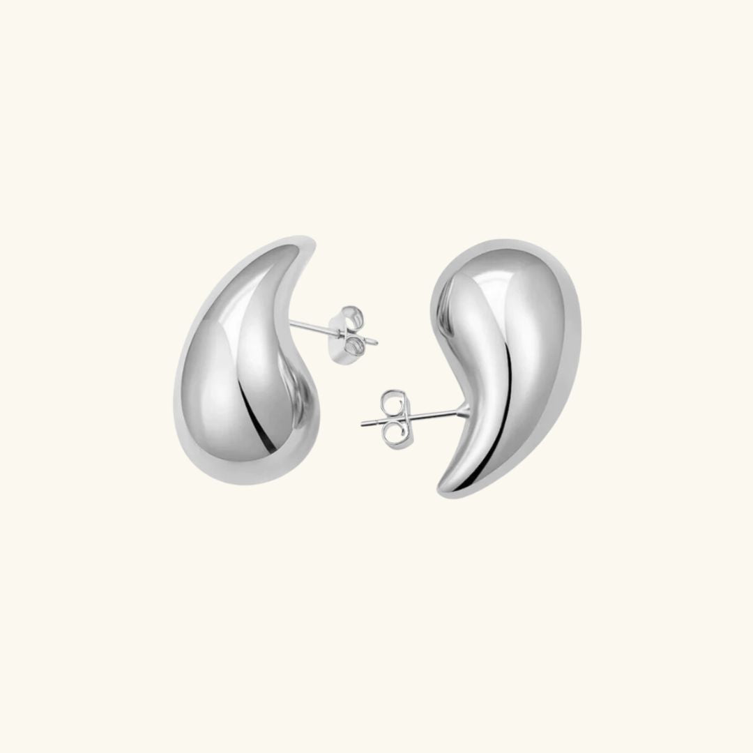 Pendientes de Oro Tåreformede de Sandra