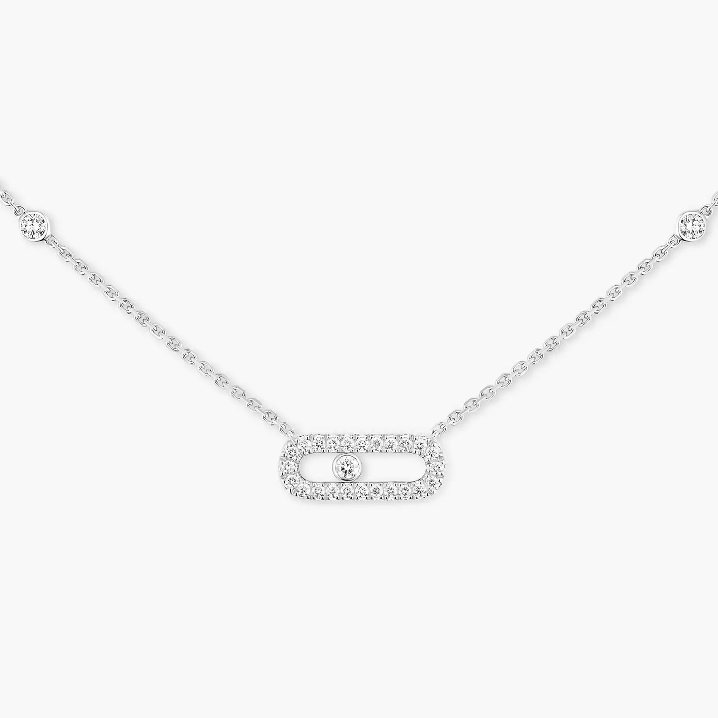 EXCLUSIVO | Collar Mollyanne con Diamanté – Plata